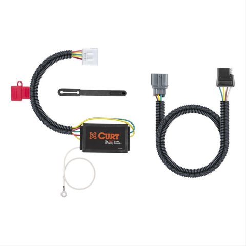 Curt Manufacturing - Trailer Wiring Harnesses for 2009-2011 PILOT, 2017-2025 RIDGELINE 56365 CUSTOM VEHICLE TO TRAILER WIRING HONDA 2017 2017