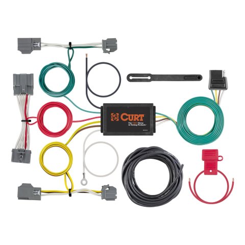 Curt Manufacturing - Vehicle Towing Harness Adapters for 2008-2016 XC70 56386 Trailer Wire Connector