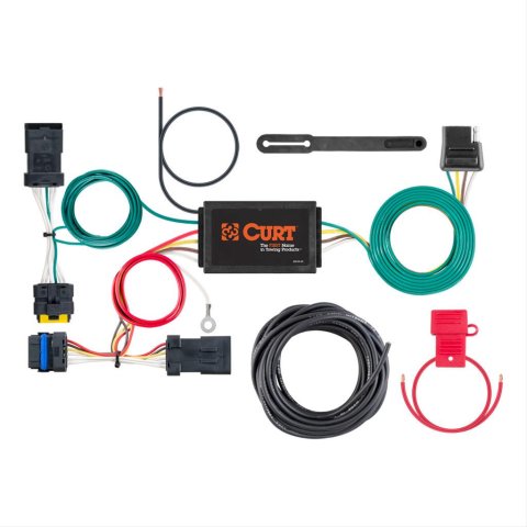 Curt Manufacturing - Trailer Wiring Harnesses for 2014-2019 VERSA 56400 Wire Connector