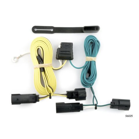 CURT Custom Wiring Connector Harnesses for 2007-2010 OUTLOOK - 56025 Vehicle Towing Harness Adapter, T-Connector, Saturn, Each