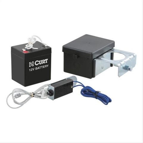 CURT Soft-Trac II Breakaway Systems 52026 Trailer Switch, Soft Trac II, Battery, Case, Switch, Harness, Hardware, Kit