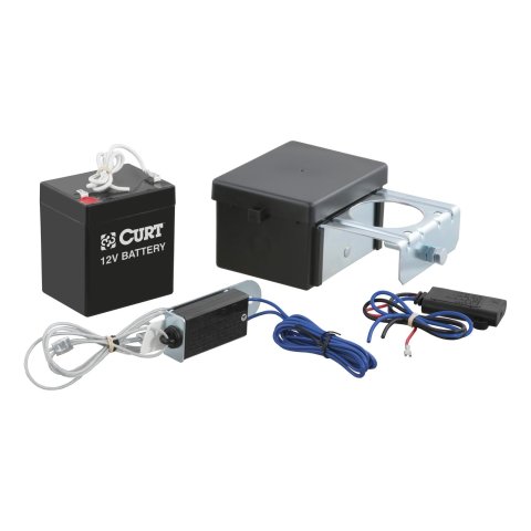 CURT Soft-Trac II Breakaway Systems 52028 Trailer Switch, Soft Trac II, Battery, Case, Charger, Switch, Harness, Hardware, Kit