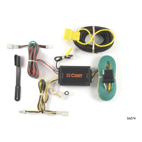 CURT Custom Wiring Connector Harnesses 56074 Vehicle Towing Harness Adapter, Trailer Wire
