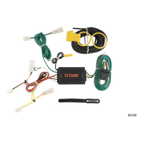 CURT Custom Wiring Connector Harnesses for 2011-2020 SIENNA - 56106 Adapter, Vehicle Towing Harness, T-Connector, Toyota, Each