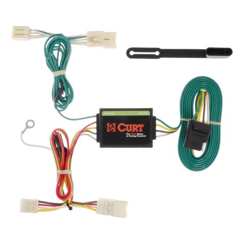 CURT Custom Wiring Connector Harnesses for 2012-2017 RIO - 56157 Adapter, Vehicle Towing Harness, T-Connector, Kia, Each
