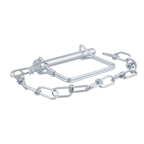 CURT Coupler Safety Pins 25035 Trailer Pin, 5/16 in. Diameter, Steel, Zinc Finish, Each