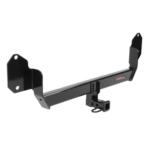 CURT Class 1 Receiver Hitch 11417 Trailer Hitch, I, 1/4 in. Receiver, Black Powdercoated, Mini, Each
