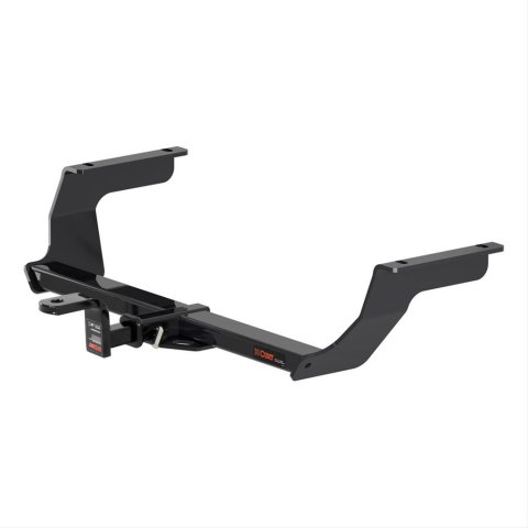CURT Class 1 Receiver Hitch 114653 Hitch, I,1 1/4 in. Receiver, Square Tube Welded, Black Powdercoated, with Old-Style Ball Mount, Subaru, Impreza, Each