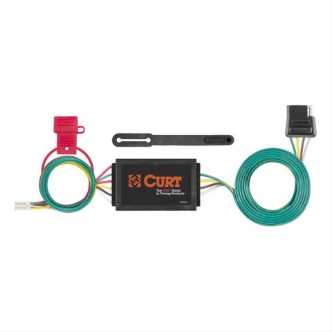 CURT Custom Wiring Connector Harnesses 56370 Trailer Harness, Main, Male Four Pin, Honda, , Each