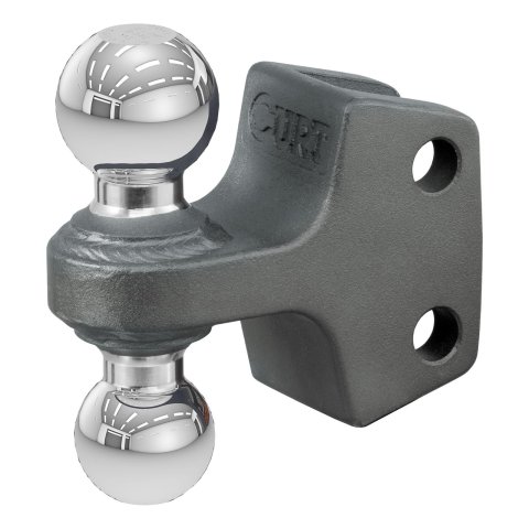CURT Replacement Rebellion XD Dual Balls 45952 Receiver Hitch Ball Mount, Ball, 2 in. and 2 5/16 in., Up to 15,000 lbs. Each