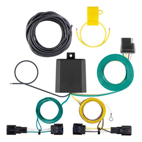 CURT Custom Wiring Connector Harnesses for 2020-2025 TELLURIDE - 56490 Trailer Harness, Main Type, 4-Way Fla, Kia, Telluride, Kit
