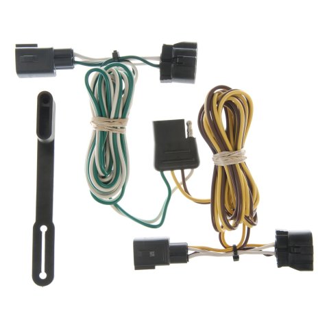 CURT Custom Wiring Connector Harnesses 55329 Vehicle Towing Harness Adapter, T-Connector, 2-Wire System, Dodge, Each