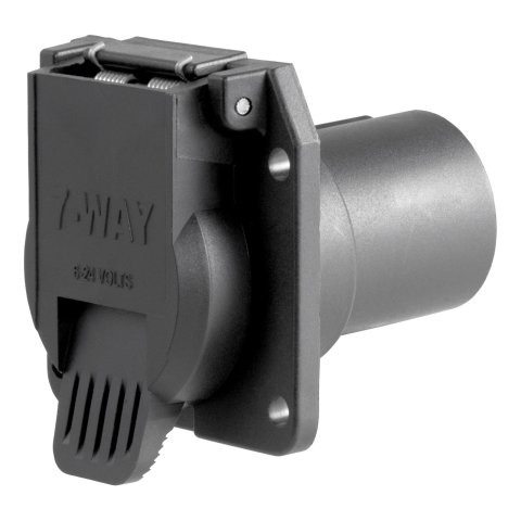 CURT Towing Harness Sockets and Plugs 55415 Socket, 7-Way RV Blade, Cadillac, Chevy, GMC, Each
