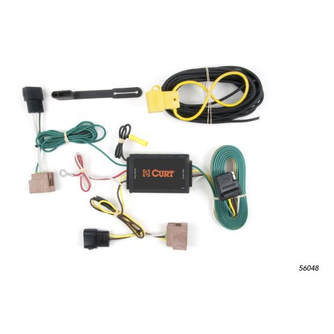 CURT Custom Wiring Connector Harnesses for 2006-2012 FUSION - 56048 Vehicle Towing Harness Adapter, Trailer Wire