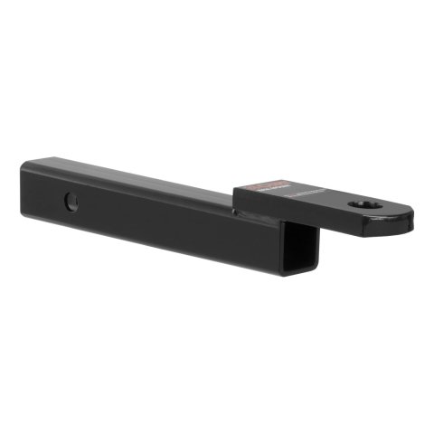 CURT Powdercoated Ball Mounts 45250 Receiver Hitch Mount, Steel, Black, 2 in. Square, 2 in. Drop, .75 in. Rise, 12.25 in. Length, Each