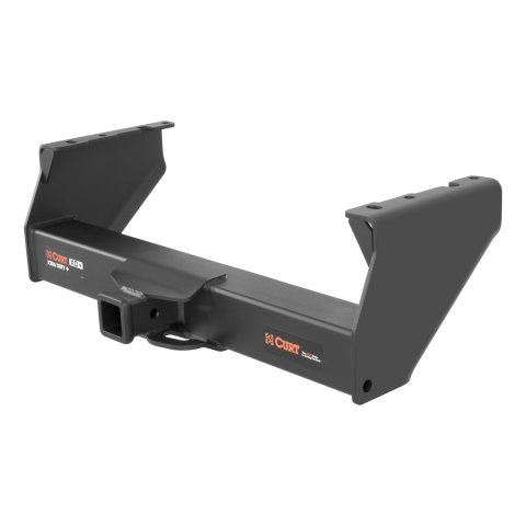 CURT Class 5 Receiver Hitch 15400 Hitch, V, Black Powdercoated, Chevy, Dodge, GMC, Ram, Each