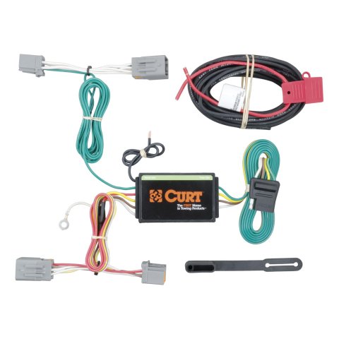 CURT Custom Wiring Connector Harnesses for 2011-2020 S60, 2016-2018 S60 CROSS COUNTRY - 56224 Adapter, Vehicle Towing Harness, T-Connector, Volvo, Each