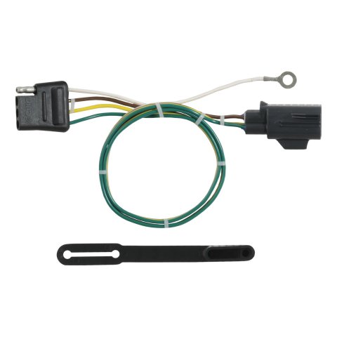CURT Custom Wiring Connector Harnesses for 2015-2022 RANGE ROVER, ROVER SPORT - 56293 Adapter, Vehicle Towing Harness, 4-way Flat, Land Rover, Kit