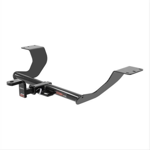 CURT Class 1 Receiver Hitch 114493 Hitch, I, 1/4 in. Receiver, Round Tube Welded, Black Powdercoated, with Old-Style Ball Mount, Mitsubishi, Mirage G4, Each