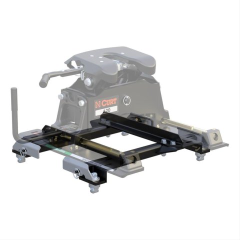 CURT OEM-Compatible Fifth Wheel Legs 16023 Legs, OEM Compatible, GM Puck System, SteeI, Carbide Finish, Chevrolet, GMC, Each