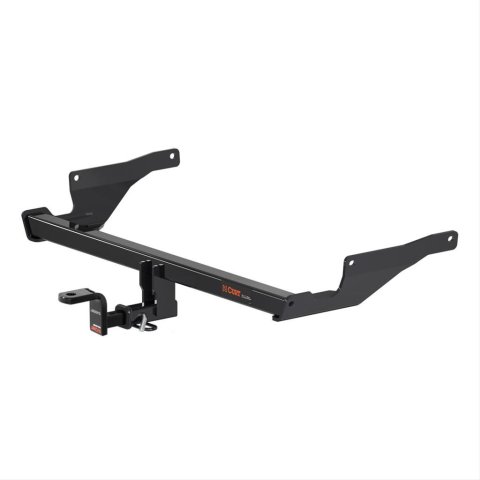 CURT Class 2 Receiver Hitch 121703 Hitch, II, 1 1/4 in. Receiver, Square Tube Welded, Black Powdercoated, with Old-Style Ball Mount, Mazda, CX-5, Each