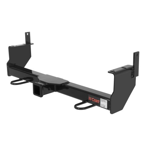 CURT Class 3 Receiver Hitch 31514 Trailer Hitch, III, Front Receiver, 2 in. Receiver, Black, Square Tube, for Nissan, Each