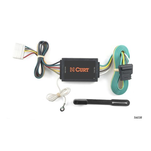 CURT Custom Wiring Connector Harnesses for 2007-2013 MDX - 56038 Vehicle Towing Harness Adapter, T-Connector, use on Acura®, Each