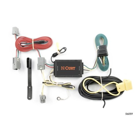 CURT Custom Wiring Connector Harnesses for 2007-2016 S80 - 56059 Vehicle Towing Harness Adapter, T-Connector, Volvo, Each