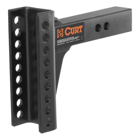Curt Manufacturing Receiver Hitch Ball Mounts 45910 Receiver, Channel Mount, Adjustable, Replacement, Each