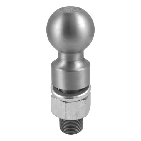 CURT Hitch Balls 40086 Ball, 2 5/16 in. Ball, 1.250 in. Diameter Shank, 2.625 in. Length Shank, 25,000 lbs., 1.0 in. Rise, Each