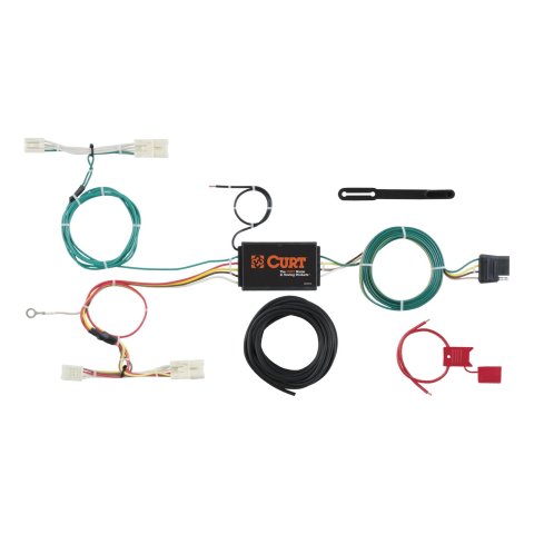 Curt Manufacturing - Trailer Wiring Harnesses for 2016 ELANTRA 56283 CURT T-Connector Provides a 4-way flat connector specific Hyundai Elantra sedans