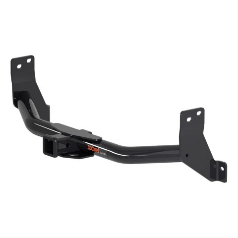 CURT Class 3 Receiver Hitch 13317 Hitch, III, 2 in. Receiver, Round Tube Welded, Black Powdercoated, Nissan, Titan XD, Each