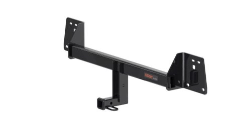 CURT Class 1 Receiver Hitch 11567 Hitches, I Trailer Hitch, 1/4 in. Receiver, Ball Mount not Included, Square Tube Welded, Black Powdercoated, Toyota Corolla/C-HR, Kit