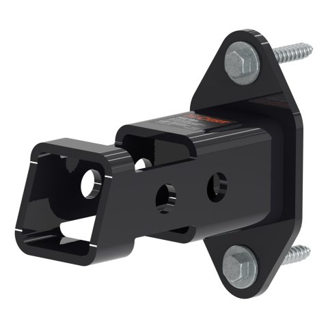 CURT Hitch Accessory Wall Mounts 45069 Accessories, Mount, 2 in. Hitches, Steel, Black, 350 lb. Rating, Each