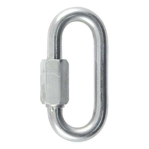 CURT Trailer Safety Chain Quick Links 82900 Chain, Link, Steel, Zinc Plated, 5/16 in. Diameter, 1,760 lb. Break Force, Each