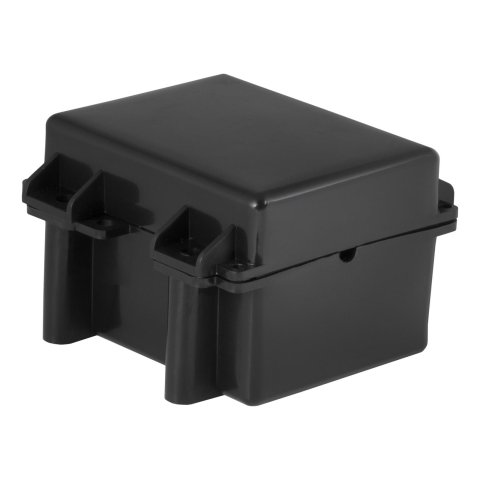 Curt Manufacturing Battery Boxes and Trays 52027 Box, Trailer Brake Breakaway System, Water-tight, Rubber Gasket, Screw-Down Lid, Each