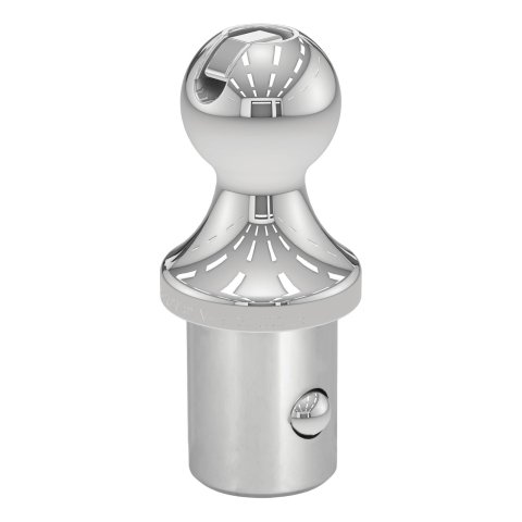 CURT Gooseneck Hitch Balls 60601 Ball, Steel, Chrome, Gooseneck, 2 5/16 in. Diameter, Ram, Ford, Each