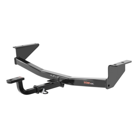CURT Class 2 Receiver Hitch 121223 Trailer Hitch, 2, 1-1/4 in. Receiver, Ball Mount, Black, Nissan, Each