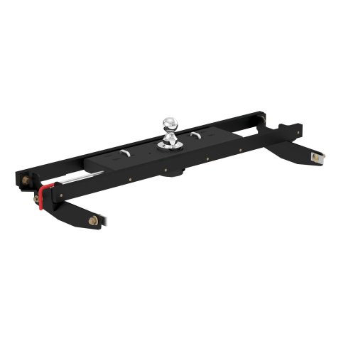 CURT Double-Lock Gooseneck Hitches 60710 Hitch, Double-Lock, Bed Location, Steel, Carbide Powdercoated, Chevy, GMC, Kit