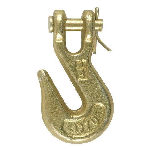 CURT Clevis Grab Hooks 81502 1/4 IN CLEVIS GRAB HOOK GRADE 70 3150 LB CAPACITY