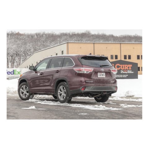 CURT Class 3 Receiver Hitch 13200 Trailer Hitch, III, 2 in. Receiver, Black Powdercoated, Toyota, Each