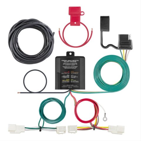 CURT Custom Wiring Connector Harnesses 56350 Trailer Harness, Main, Male Four Pin, Toyota, Each