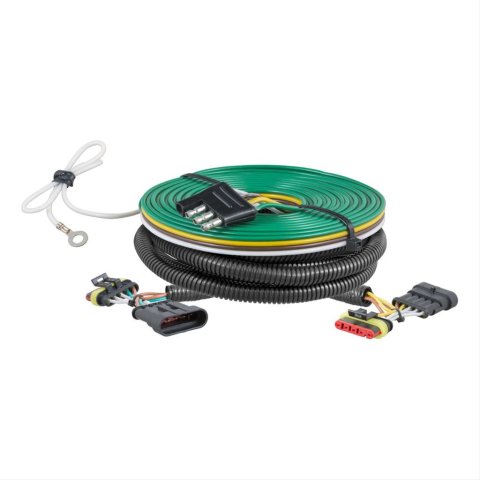 CURT Custom Towed-Vehicle RV Wiring Harnesses for 2012-2019 500 - 58911 HARNESS FIAT 2012 2017