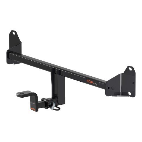 CURT Class 1 Receiver Hitch 115243 Hitch, I, 1-1/4 in. Receiver, Black, Square Tube, Mini, Each