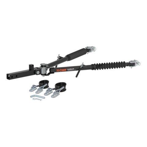 CURT Rambler RV Tow Bars 70001 Bar, RV, 2 in. Receiver, Steel, Black Powdercoated, Each
