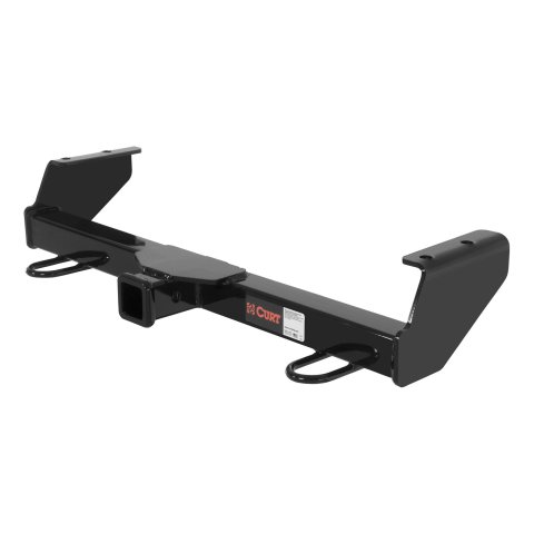 CURT Class 3 Receiver Hitch 31241 Trailer Hitch, III, Front Receiver, 2 in. Receiver, Black, Square Tube, for Nissan, Each
