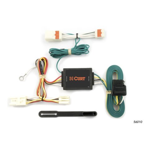 CURT Custom Wiring Connector Harnesses for 2000-2006 MPV - 56010 Vehicle Towing Harness Adapter, T-Connector, 3-Wire System, Mazda, Each
