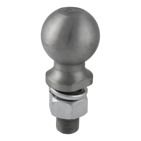CURT Hitch Balls 40042 Ball, Steel, 2 5/16 in. Ball, 1 in. Diameter Shank, 2.250 in. Length Shank, 12,000 lbs., Each