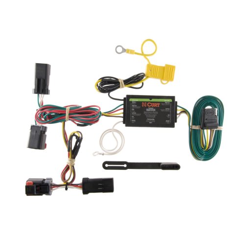 CURT Custom Wiring Connector Harnesses for 2011-2014 300 - 56145 Adapter, Vehicle Towing Harness, T-Connector, Chrysler, Each