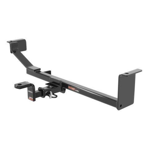 CURT Class 1 Receiver Hitch 113343 Trailer Hitch, I, 1/4 in. Receiver, Black Powdercoated, Chevy, Each
